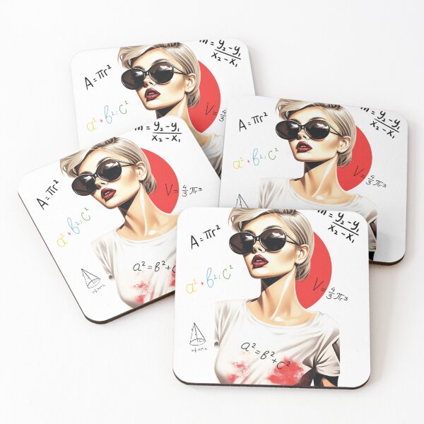 Item preview, Women in mathematics. Graphics for math lovers designed and sold by ArtFeverShop.