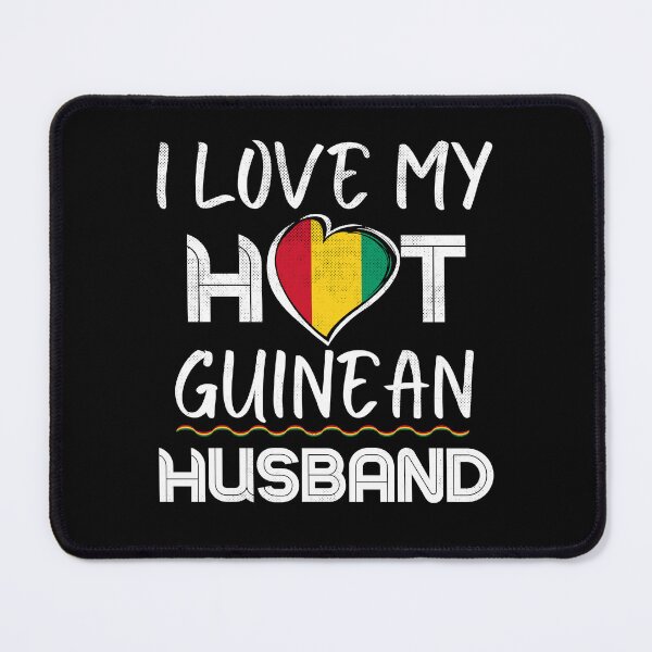 Item preview, Funny Guinean Husband Proud Wife designed and sold by Furahisha.
