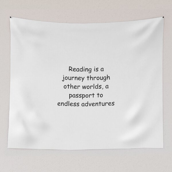 Item preview, Reading is a journey through other worlds, a passport to endless adventures designed and sold by StickerguyYYY.