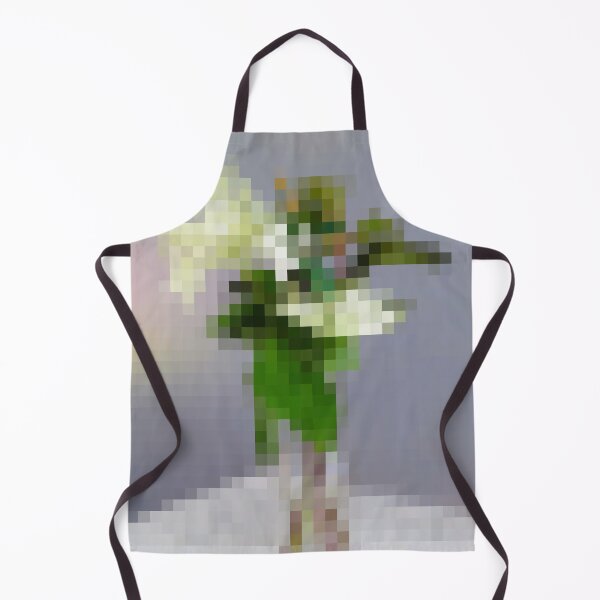 Aperçu de l'œuvre Arrangement floral contre violet clair - Pixélisé créée et vendue par Thomas Bugarin.