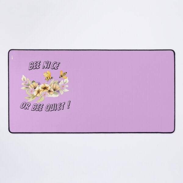 Item preview, Bee Nice or Bee Quiet designed and sold by Ellimade.