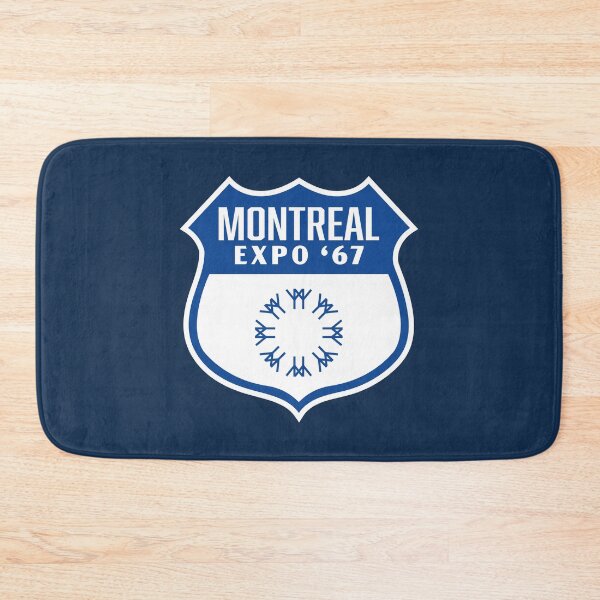 Item preview, Expo '67 Montreal World's Fair Retro Shield (Blue) designed and sold by deadmansupplyco.