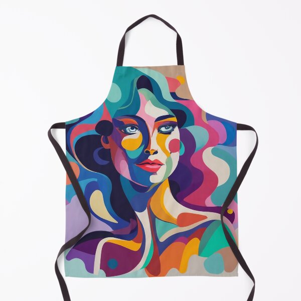 Item preview, Abstract portrait of a young woman designed and sold by Lefteris Betsis.
