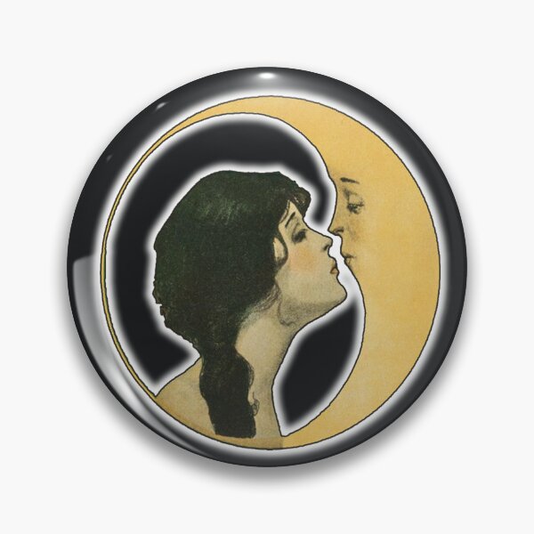 Item preview, Woman kissing Moon, (Dear Old Dixie Moon) Night version. High definition designed and sold by MINDTHECHERRY.