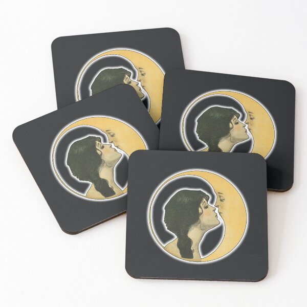 Item preview, Woman kissing Moon, (Dear Old Dixie Moon) Night version. High definition designed and sold by MINDTHECHERRY.