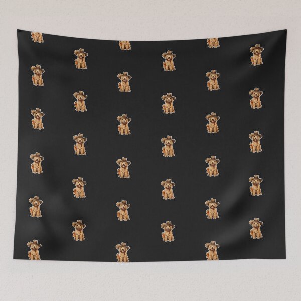 Item preview,  Goldendoodle in Cowboy Hat Halloween Costume designed and sold by ImagStation.
