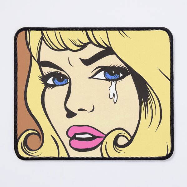 Item preview, Blonde Crying Comic Girl designed and sold by turddemon.