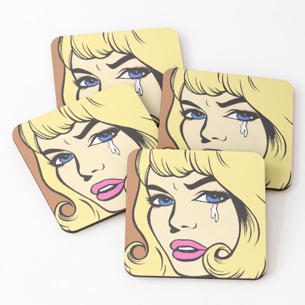 Item preview, Blonde Crying Comic Girl designed and sold by turddemon.