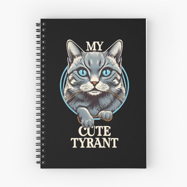 Item preview, Cat with the Words "My Cute Tyrant" designed and sold by nicestr.