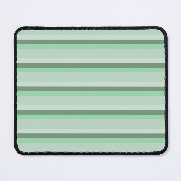 Item preview, Shades of Green Wide Horizontal Stripe designed and sold by rhombusOnion.