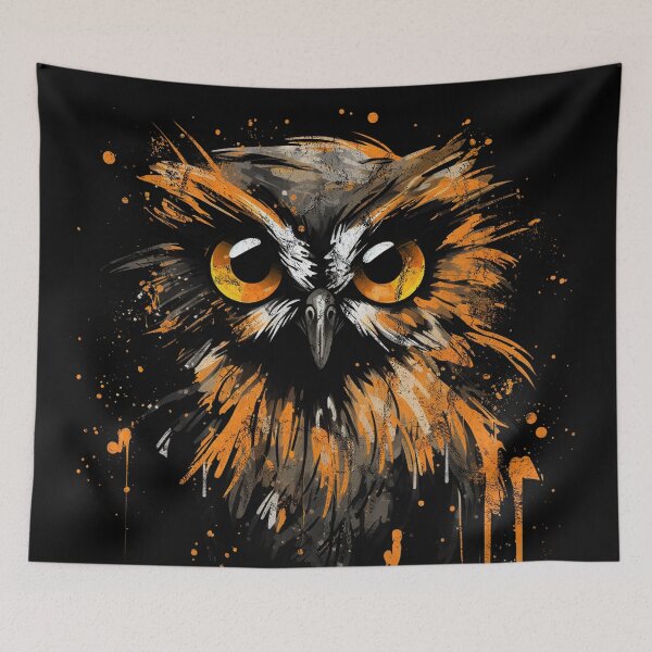 Item preview, Morepork / Ruru - Distressed Vintage New Zealand Birds designed and sold by GVRDesign.