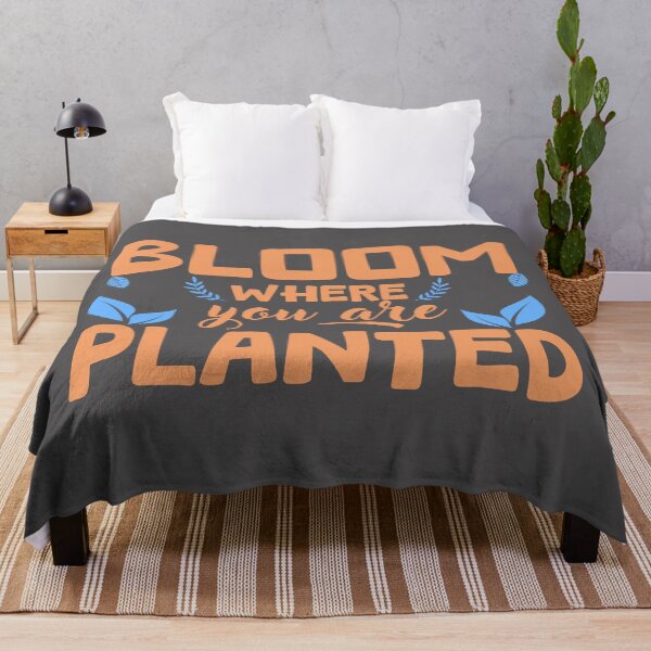 Item preview, Bloom where you are planted designed and sold by tinytwist.