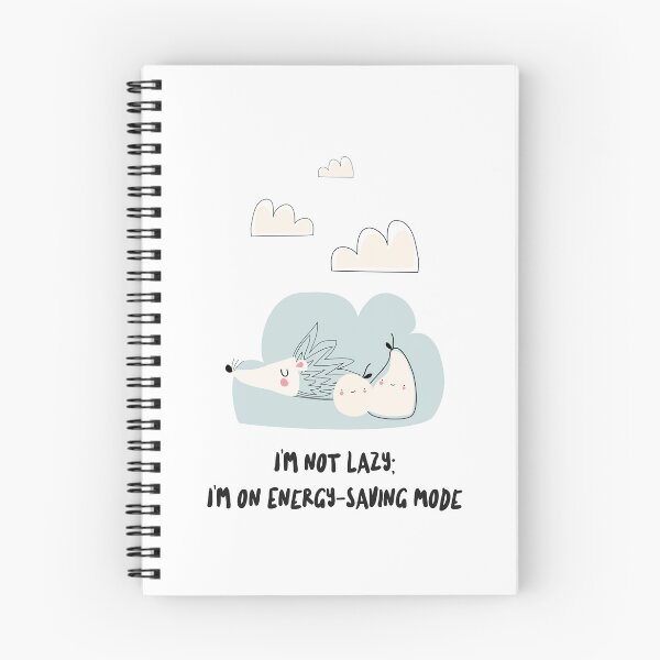 Item preview, Funny I'm not lazy; I'm on energy-saving mode. designed and sold by Print-Forge.