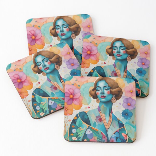 Item preview, Abstract portrait of a stylish woman designed and sold by Lefteris Betsis.