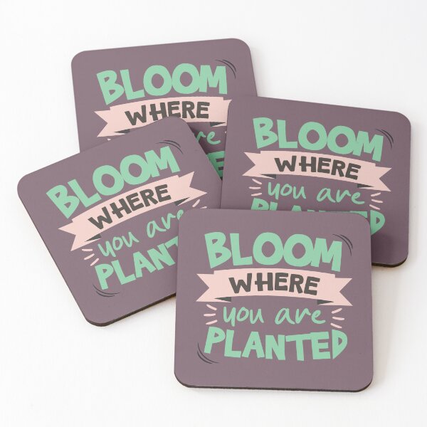 Item preview, Bloom where you are planted designed and sold by tinytwist.