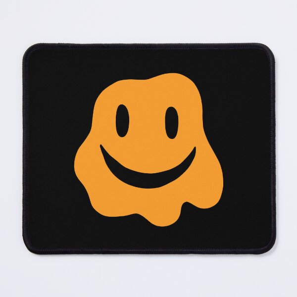 Artikelvorschau, Oranger Smiley-Geist entworfen und verkauft von MagicColorPrint.