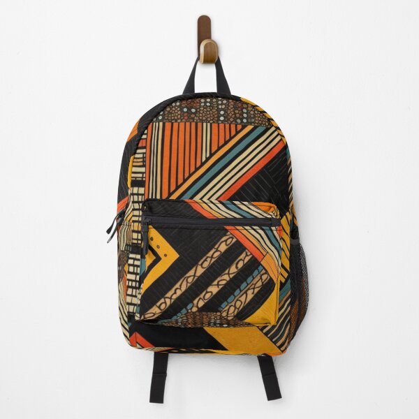 Item preview, Yellow, Orange and Blue Geometric Pattern designed and sold by GoeCentric.