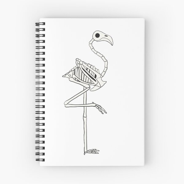 Item preview, Flamingo Skeleton designed and sold by dots6789.