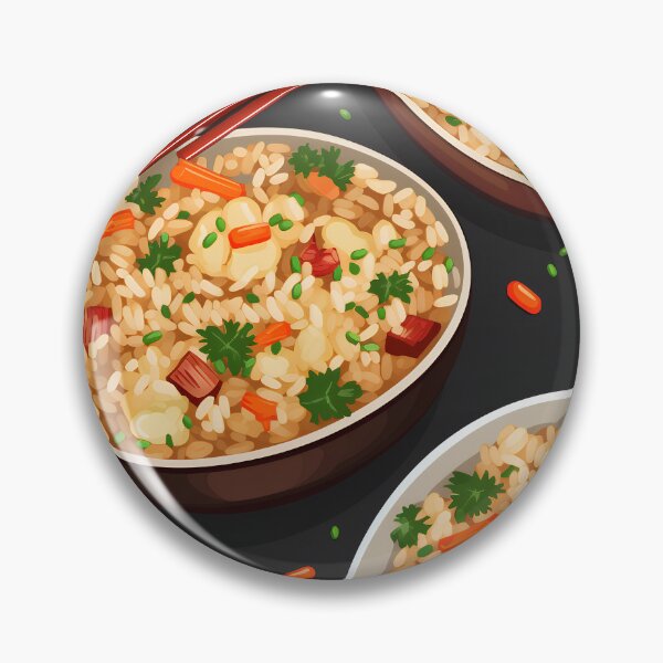 Item preview, fried rice seamless designed and sold by Ttthunder123.