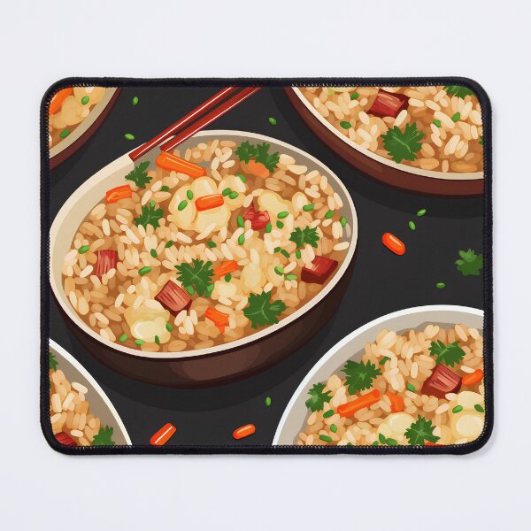 Item preview, fried rice seamless designed and sold by Ttthunder123.