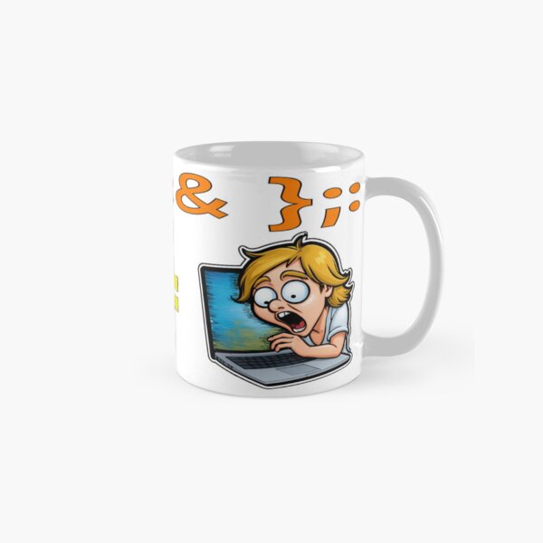 Item preview, Fork Bomb :(){ :|:& };: Linux Humour designed and sold by Image-Caption.