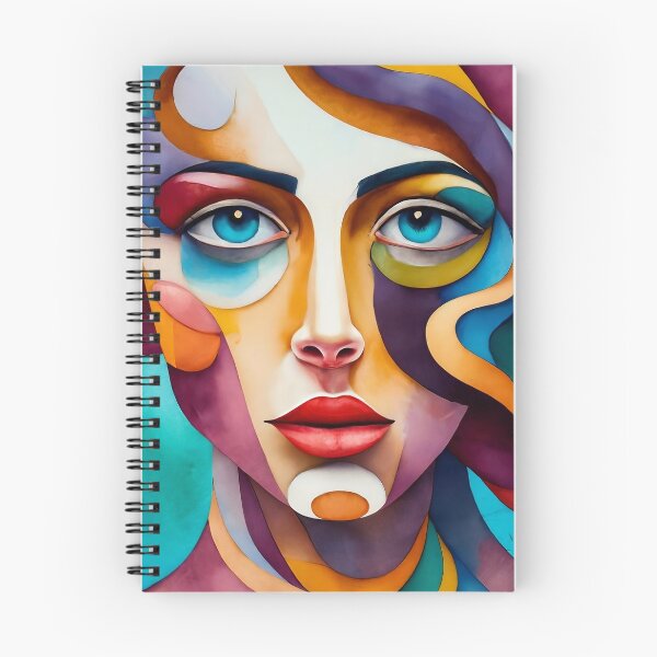 Item preview, Abstract portrait of a beautiful woman's face designed and sold by Lefteris Betsis.