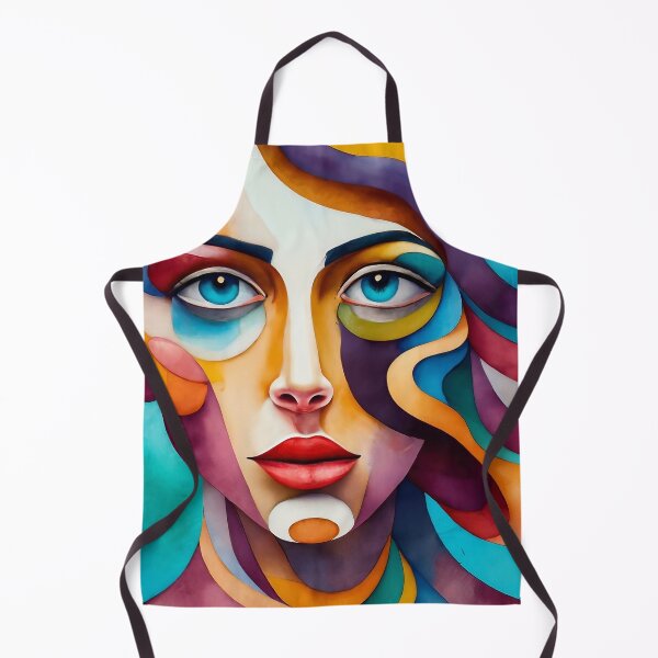 Item preview, Abstract portrait of a beautiful woman's face designed and sold by Lefteris Betsis.