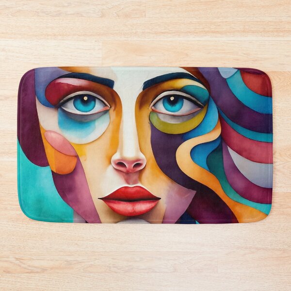 Item preview, Abstract portrait of a beautiful woman's face designed and sold by Lefteris Betsis.