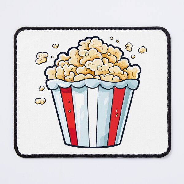 Item preview, Cartoon Style Popcorn Sticker Art Prints and More designed and sold by Kevin Lou.