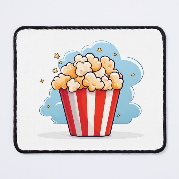 Item preview, Cartoon Style Popcorn Sticker Art Prints and More designed and sold by Kevin Lou.