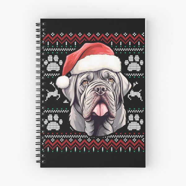 Item preview, Neapolitan Mastiff Ugly Sweater Christmas designed and sold by rafaeltto.
