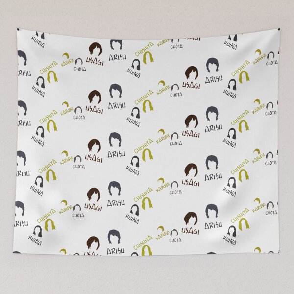Item preview, alice in borderland 2 tv series  Arisu Usagi Karube Chishiya Kuina Chota graphic design designed and sold by ironpalette.