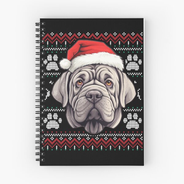 Item preview, Neapolitan Mastiff Ugly Sweater Christmas designed and sold by rafaeltto.