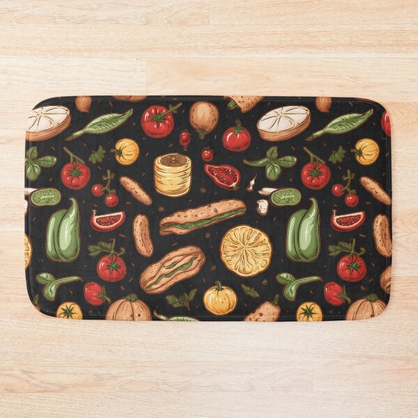 Item preview, italian food seamless designed and sold by Ttthunder123.