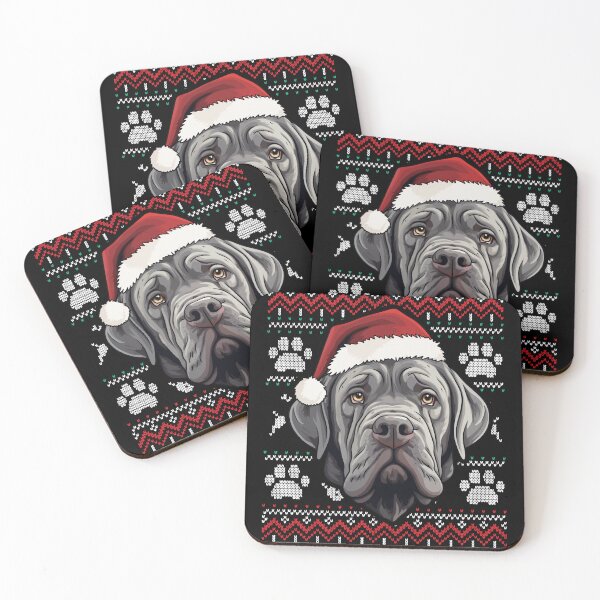Item preview, Neapolitan Mastiff Ugly Sweater Christmas designed and sold by rafaeltto.