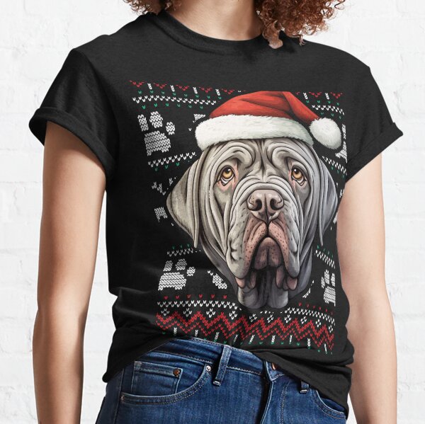 Item preview, Neapolitan Mastiff Ugly Sweater Christmas designed and sold by rafaeltto.