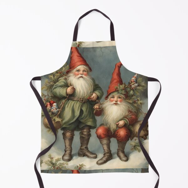 Item preview, Vintage Fairy Tale Gnomes in the Forest   designed and sold by silviaol.