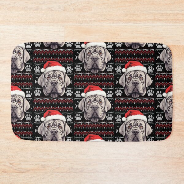 Item preview, Neapolitan Mastiff Ugly Sweater Christmas designed and sold by rafaeltto.