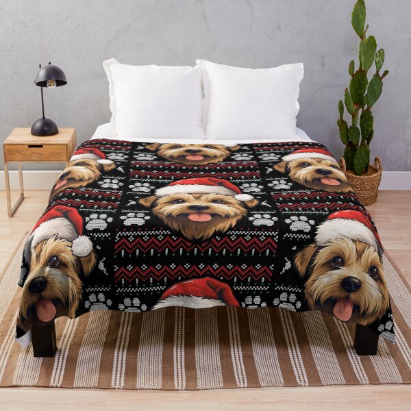 Item preview, Norfolk Terrier Ugly Sweater Christmas designed and sold by rafaeltto.