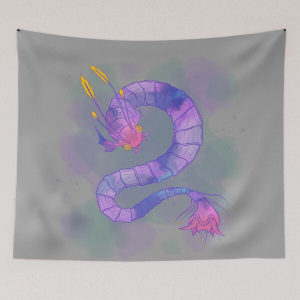 Item preview, Funky Space Worm designed and sold by Maybe-A-Robot.