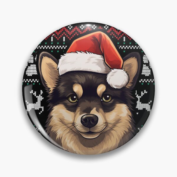 Item preview, Norwegian Buhund Ugly Sweater Christmas designed and sold by rafaeltto.