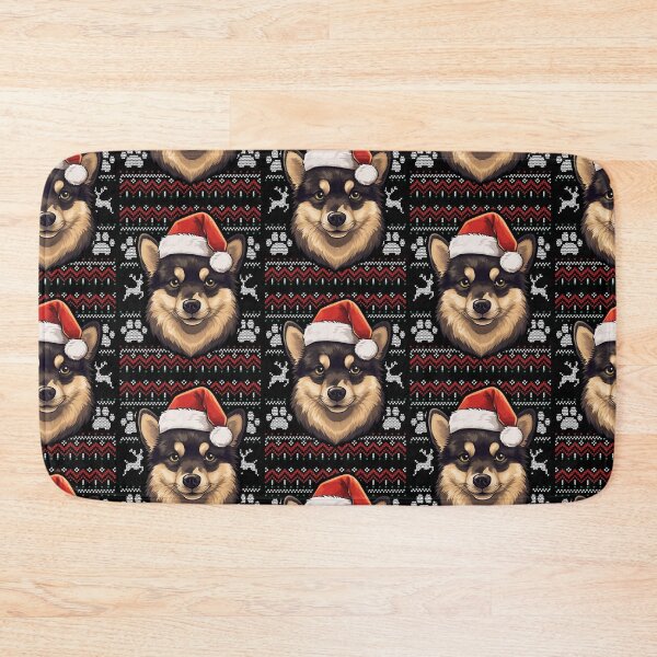 Item preview, Norwegian Buhund Ugly Sweater Christmas designed and sold by rafaeltto.