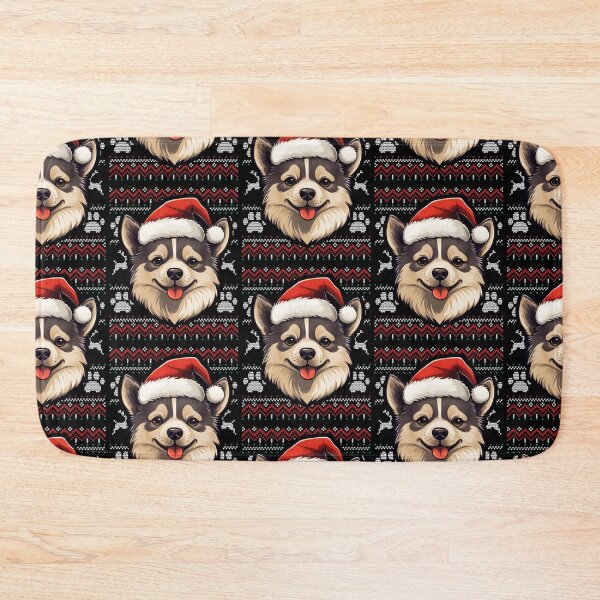 Item preview, Norwegian Buhund Ugly Sweater Christmas designed and sold by rafaeltto.