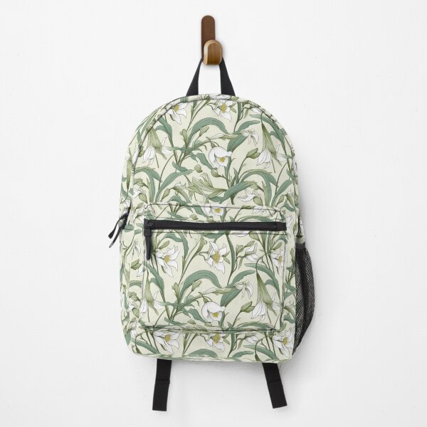 Item preview, October Elegance: Art Nouveau Snowdrop Birthday Blooms on Green designed and sold by lantasticdesign.