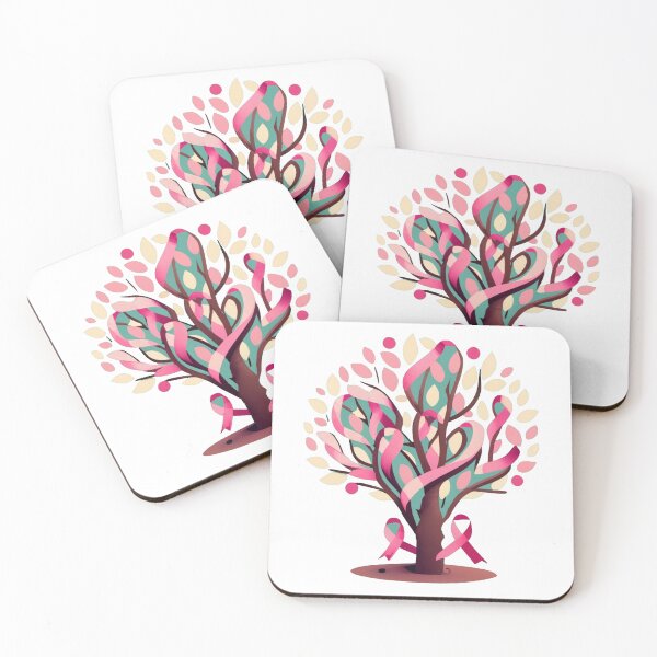 Item preview, Pink Ribbon Tree for Breast Cancer Awareness this October. designed and sold by Cultradesign.