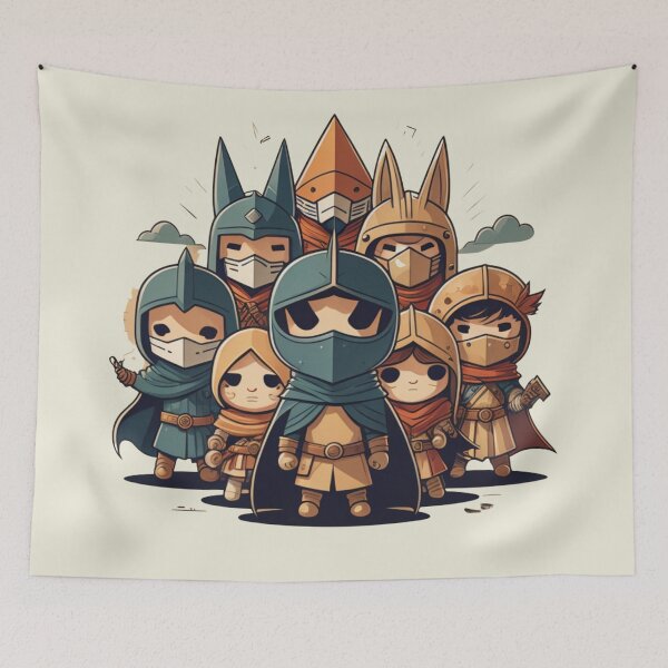 Item preview, Masked Superheroes designed and sold by LavaCreative.