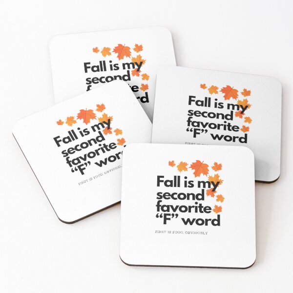 Item preview, Fall is my second favorite "F" word designed and sold by mamamiamarket.