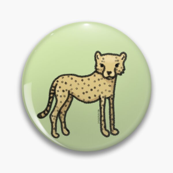 Item preview, Asiatic Cheetah designed and sold by schellsstickers.