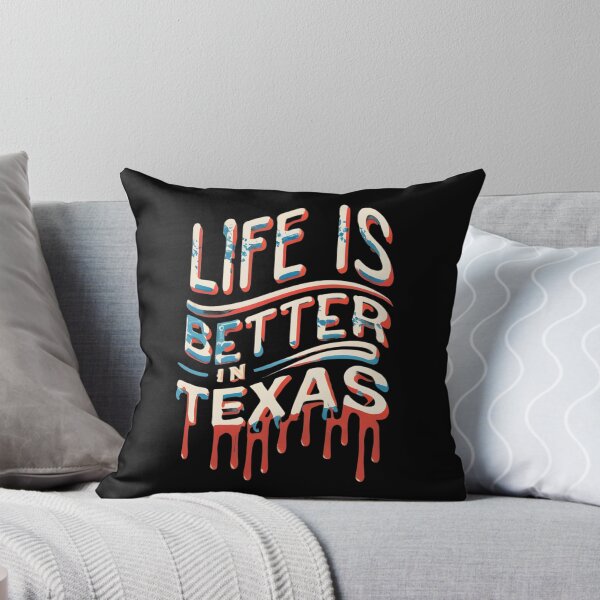 Item preview, Life Is Better In Texas, Colorful Designed  designed and sold by RiffRaffGraffix.