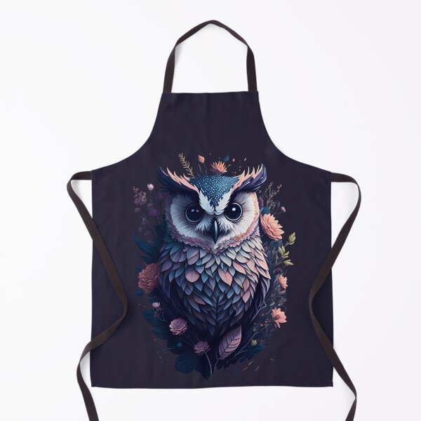 Item preview, Owl Blue And Pink designed and sold by TeyMank.